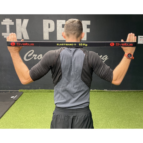 Резинка для фитнеса  SVELTUS ELASTIBAND 15 kg (SLTS-0143) - фото №4